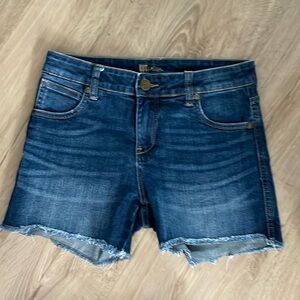 Kut from the Kloth blue jean shorts size 0, like new!